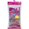 Mattel Barbie ruhák - Barbie baba ruházati kiegészítők kék táskával