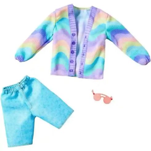 Mattel Barbie ruhák - Ken fiú baba ruházati kiegészítők színes felsővel