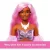 Mattel Barbie Deluxe Style baba fényes rózsaszín ruhában