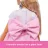 Mattel Barbie Deluxe Style baba rózsaszín ruhában