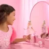 Mattel Barbie Deluxe Style baba rózsaszín ruhában