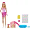 Mattel Barbie baba medencés bulija kiskutyákkal