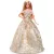 Mattel Barbie Signature ünnepi baba arany-ezüst estélyi ruhában