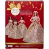 Mattel Barbie Signature ünnepi baba arany-ezüst estélyi ruhában
