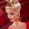 Mattel Barbie Signature 80. évfordulós baba piros estélyi ruhában