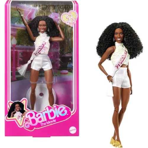 Mattel Barbie The Movie Elnök Issa Rae gyűjtői baba kiegészítőkkel