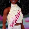Mattel Barbie The Movie Elnök Issa Rae gyűjtői baba kiegészítőkkel