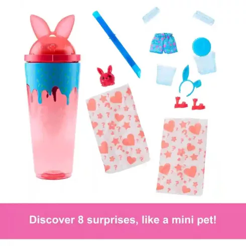 Mattel Barbie Pop Reveal Shakes színváltós baba - Nyuszi