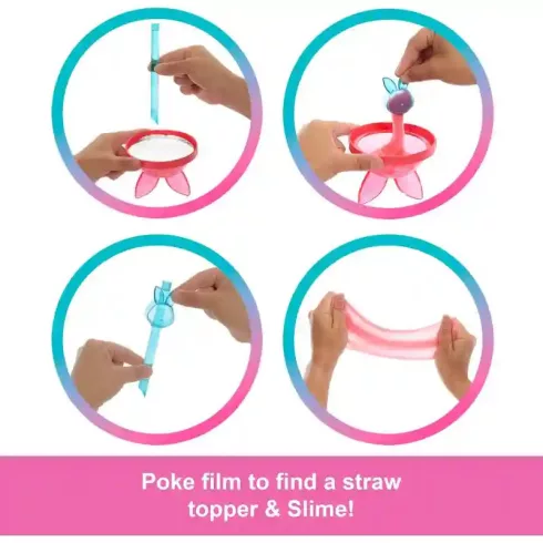 Mattel Barbie Pop Reveal Shakes színváltós baba - Nyuszi