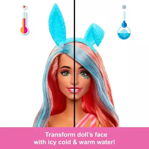 Mattel Barbie Pop Reveal Shakes színváltós baba - Nyuszi