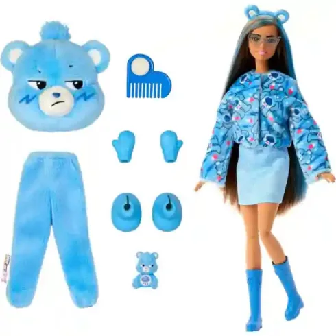 Mattel Barbie Cutie Reveal Gondos bocsok jelmezes baba - Morcika bocs