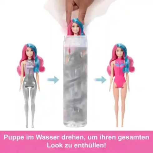 Mattel Barbie Color Reveal meglepetés baba - Diszkó sztár sorozat