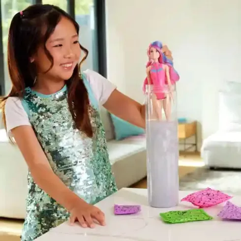 Mattel Barbie Color Reveal meglepetés baba - Diszkó sztár sorozat