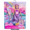 Mattel Barbie 3 az 1-ben átváltozó baba (sellő, hercegnő, tündér)