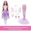 Mattel Barbie 3 az 1-ben átváltozó baba (sellő, hercegnő, tündér)