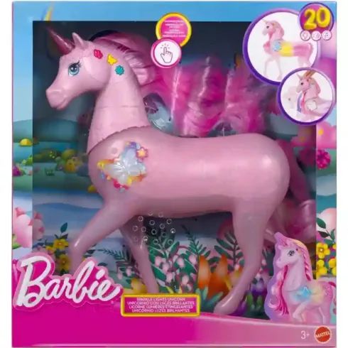 Mattel Barbie interaktív unikornis fénnyel és hanggal