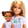 Mattel Barbie fogorvos baba kisgyerekkel
