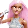 Mattel Barbie popsztár baba mikrofonnal és rózsaszín hajjal