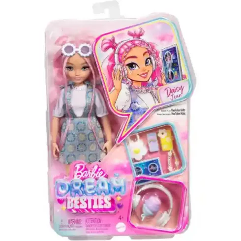 Mattel Barbie Dream Besties Daisy Jean hajlékony zenész divatbaba