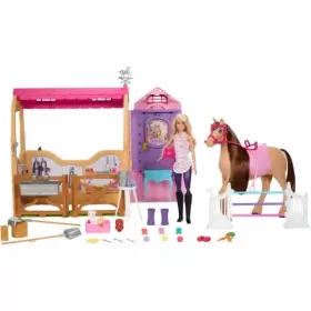 Mattel Barbie Mysteries lovarda lóval és babával