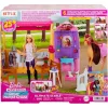 Mattel Barbie Mysteries lovarda lóval és babával