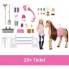 Mattel Barbie Mysteries lovarda lóval és babával