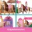 Mattel Barbie Mysteries lovarda lóval és babával
