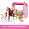 Mattel Barbie Mysteries lovarda lóval és babával