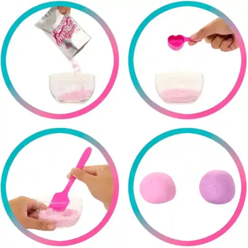 Mattel Barbie Party Unboxed meglepetés baba - Kisállat szülinapi sorozat francia bulldog kutyussal