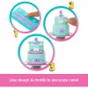 Mattel Barbie Party Unboxed meglepetés baba - Kisállat szülinapi sorozat Corgi kutyussal