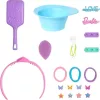 Mattel Barbie fodrász babafej kiegészítőkkel