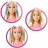 Mattel Barbie fodrász babafej kiegészítőkkel