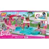Mattel Barbie medencés buli játékszett csúszdával és 20+ kiegészítővel
