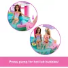 Mattel Barbie medencés buli játékszett csúszdával és 20+ kiegészítővel