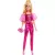 Mattel Barbie Deluxe Style baba pink fényes ruhában