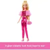 Mattel Barbie Deluxe Style baba pink fényes ruhában