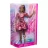   Mattel Barbie Deluxe Style baba korallszínű fényes ruhában