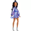 Mattel Barbie Deluxe Style baba csillogós kék ruhában