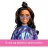 Mattel Barbie Deluxe Style baba csillogós kék ruhában