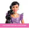 Mattel Barbie Deluxe Style baba fényes lila ruhában