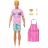   Mattel Barbie Mysteries: Beach Detectives Ken fiú baba kiegészítőkkel