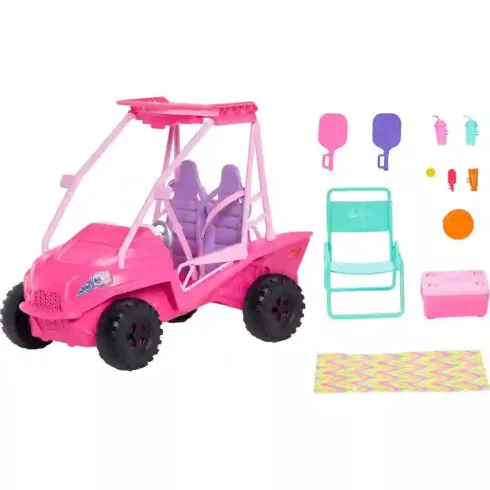 Mattel Barbie Mysteries rózsaszín strandautó
