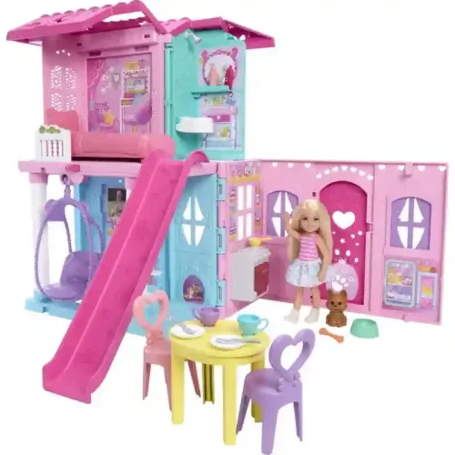 Mattel Barbie Family & Friends Chelsea nyitható babaháza