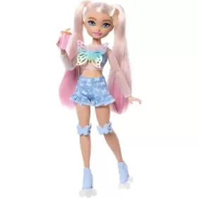   Mattel Barbie Dream Besties Malibu hajlékony görkoris divatbaba