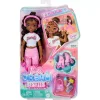 Mattel Barbie Dream Besties Brooklyn hajlékony görkoris divatbaba