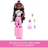 Mattel Barbie Dream Besties Brooklyn hajlékony görkoris divatbaba