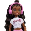 Mattel Barbie Dream Besties Brooklyn hajlékony görkoris divatbaba