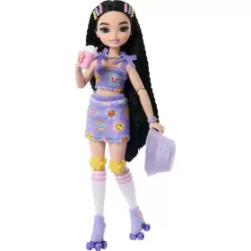   Mattel Barbie Dream Besties Renee hajlékony görkoris divatbaba