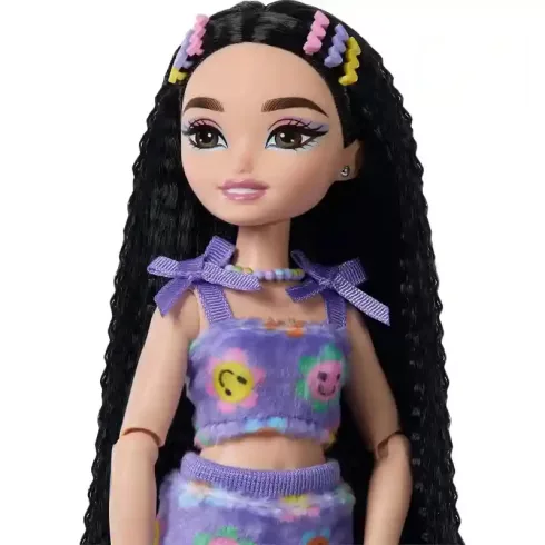 Mattel Barbie Dream Besties Renee hajlékony görkoris divatbaba