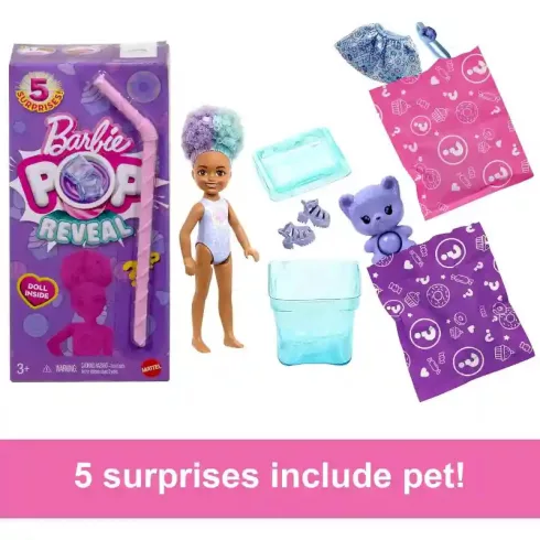 Mattel Barbie Pop Reveal illatos Chelsea meglepetés baba